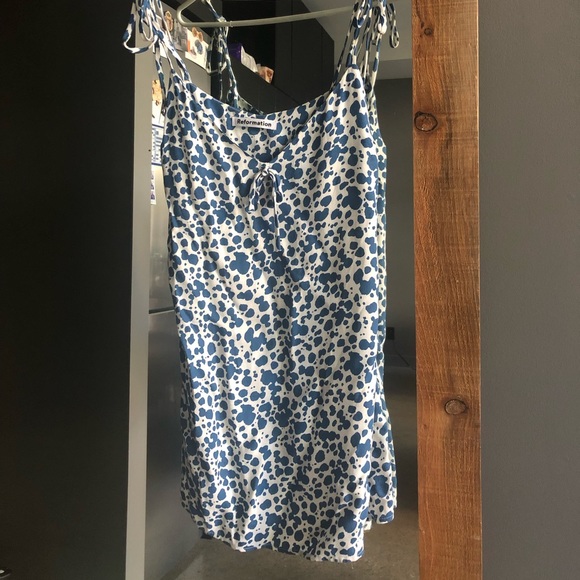 ❌SOLD❌ Reformation Chandler Dress in Rainey - Picture 2 of 6